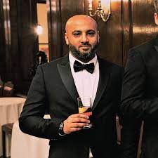 Mizan Rouf in formal wear